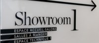 Showroom signalétique